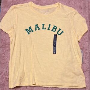 Lucky Brand Yellow Malibu T-Shirt